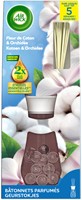 Geurstokjes AirWick Essential Oil Katoen & Orchidee 25ml