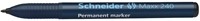 Viltstift permanent Schneider Maxx 240 rond 1-2mm zwart-2