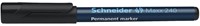 Viltstift permanent Schneider Maxx 240 rond 1-2mm zwart-3