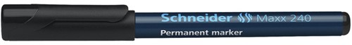 Viltstift permanent Schneider Maxx 240 rond 1-2mm zwart-3