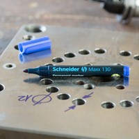 Viltstift permanent Schneider Maxx 130 rond 1-3mm assorti 4 stuks-6