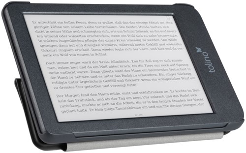 E-reader beschermhoes Tolino Shine Origami zwart -2