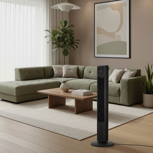 Torenventilator Inventum 75cm afstandsbediening zwart-2