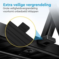 Huishoudtrap BRASQ 4 treden SLM400 zwart-3