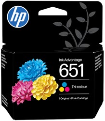 Inktcartridge HP C2P11A 651 kleur