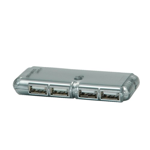Hub USB 2.0 4 poorten Value versterkt