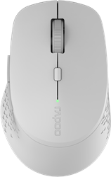 Muis Rapoo "M300" stille multimodus draadloze optisch, Lichtgrijs