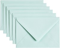 Envelop Papicolor C6 114x162mm zeegroen 6/st