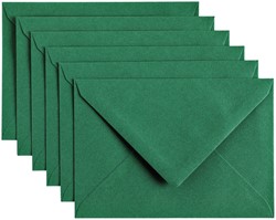 Envelop Papicolor C6 114x162mm dennengroen 6/st