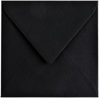 Envelop Papicolor 140x140mm ravenzwart 6/st-2