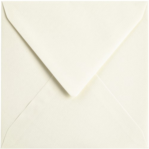 Envelop Papicolor 140x140mm anjerwit 6/st-2