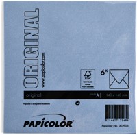 Envelop Papicolor 140x140mm donkerblauw 6/st-3