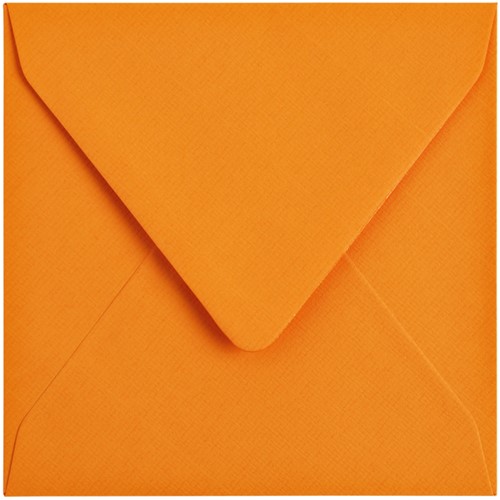 Envelop Papicolor 140x140mm oranje 6/st-2