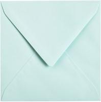 Envelop Papicolor 140x140mm zeegroen 6/st-2
