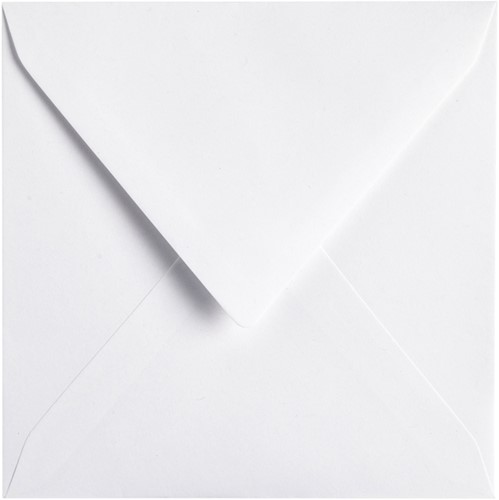 Envelop Papicolor 140x140mm kraft wit 6/st-2