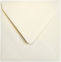 Envelop Papicolor 140x140mm ivoor 6/st-2