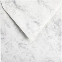 Envelop Papicolor 140x140mm marble grijs 6/st-2