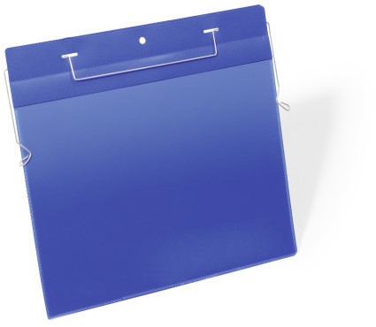 Hoes met ophangbeugel Durable A4 liggend pak/50
