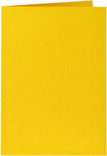 Correspondentiekaart Papicolor dubbel 105x148mm dottergeel 6/st