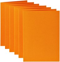 Correspondentiekaart Papicolor dubbel 105x148mm oranje 6/st-2