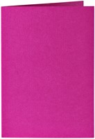 Correspondentiekaart Papicolor dubbel 105x148mm felroze 6/st