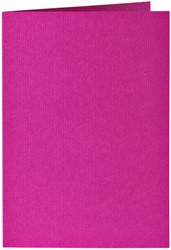 Correspondentiekaart Papicolor dubbel 105x148mm felroze 6/st