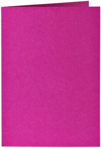 Correspondentiekaart Papicolor dubbel 105x148mm felroze 6/st
