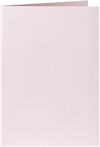 Correspondentiekaart Papicolor dubbel 105x148mm lichtroze 6/st