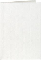 Correspondentiekaart Papicolor dubbel 105x148mm hagelwit 6/st