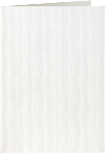 Correspondentiekaart Papicolor dubbel 105x148mm hagelwit 6/st
