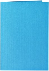 Correspondentiekaart Papicolor dubbel 105x148mm hemelsblauw 6/st