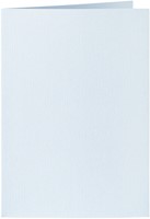 Correspondentiekaart Papicolor dubbel 105x148mm babyblauw 6/st