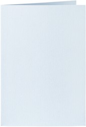 Correspondentiekaart Papicolor dubbel 105x148mm babyblauw 6/st