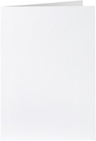 Correspondentiekaart Papicolor dubbel 105x148mm kraft wit 6/st
