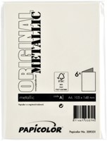 Correspondentiekaart Papicolor dubbel 105x148mm ivoor 6/st-3