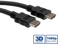 Kabel HDMI high speed + ethernet male/male 20 meter zwart