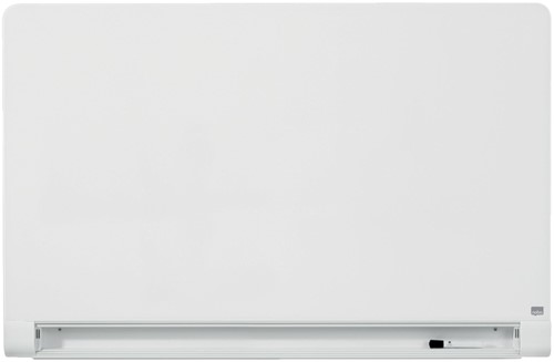 Glasbord Nobo Diamond 126x71.1cm wit 