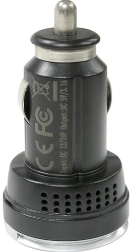 Oplader USB 2 poorten 15W auto-2