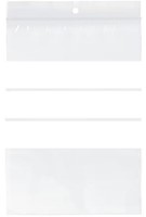 Gripzak 160x230mm met schrijfvlak pk/100