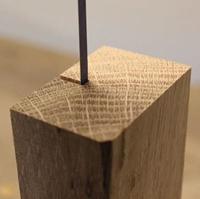 Preventiescherm  80x 80cm staand houten frame-3