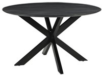 Harper Spinpoot - Deens rond - 130cm rond - Zwart blad