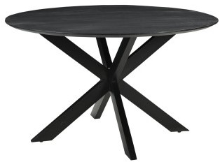 Harper Spinpoot - Deens rond - 130cm rond - Zwart blad