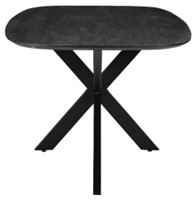 Harper Spinpoot - Deens ovaal - 240x100cm - Zwart blad-2