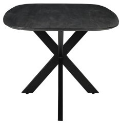 Harper Spinpoot - Deens ovaal - 300x100cm - Zwart blad-2