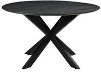 Harper Spinpoot - Deens rond - 130cm rond - Zwart blad-2