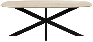 Harper Spinpoot - Deens ovaal - 240x100cm - Naturel blad-3