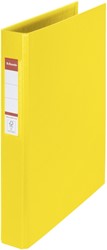 Ringband Esselte Vivida A4 4r. 25mm geel