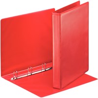 Ringband A4 4r. voortas 25mm rood -49731-