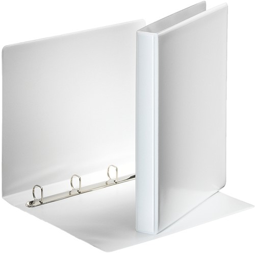 Ringband A4 4r. voortas 20mm wit -49701-