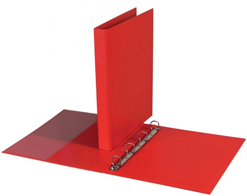 Ringband A4 4r. 20mm Quantore rood